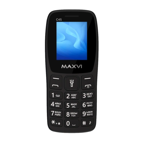 Maxvi C45 2 Sim Black 