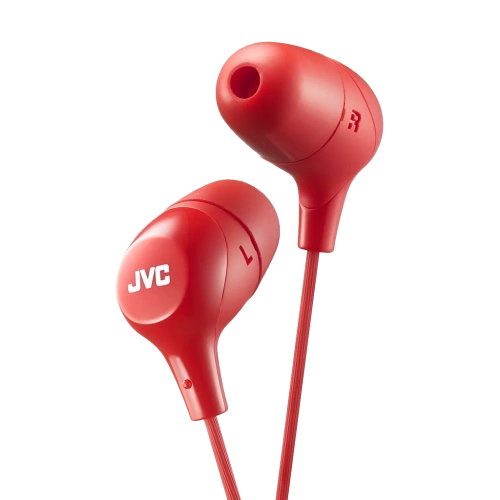 Наушники проводные без микрофона JVC HA-FX38-R красные 