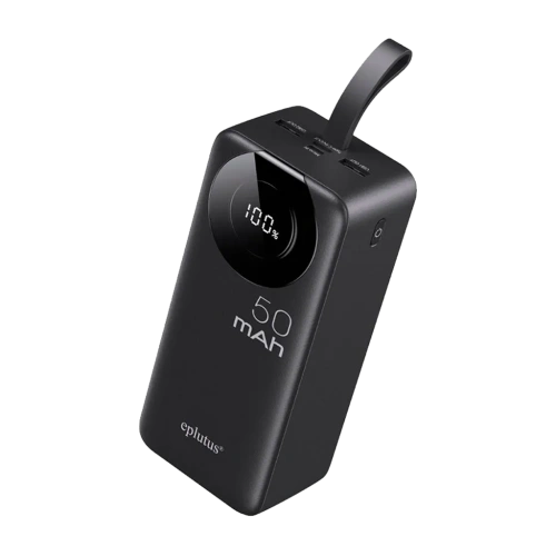 Портативное ЗУ QС3.0+PD 50 000 мАч Eplutus EB-501Q черный 