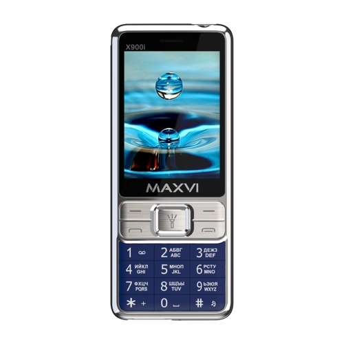 Maxvi X900i 2 Sim Blue 