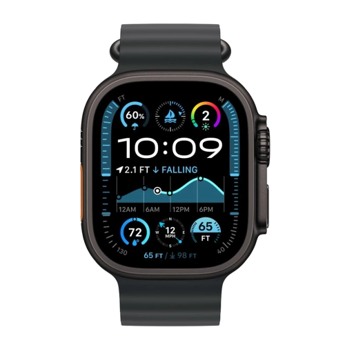 Apple Watch Ultra 2 2024 Black Black Ocean Band (Черный) 