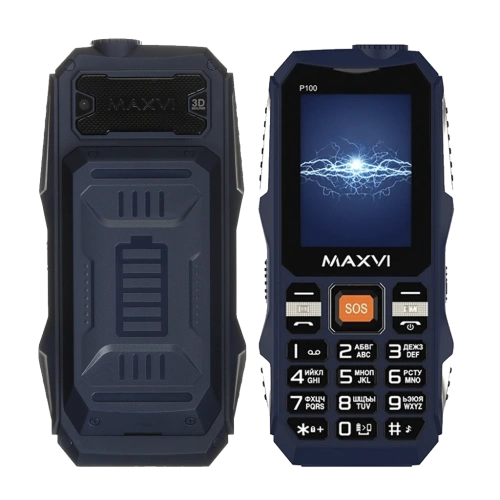Maxvi P100 2 Sim Blue 