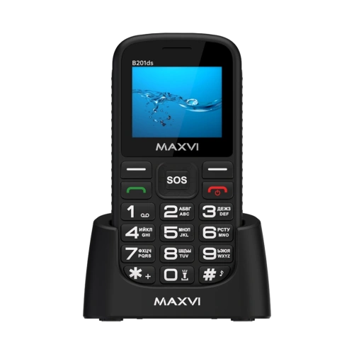 Maxvi B201ds 2 Sim Black 