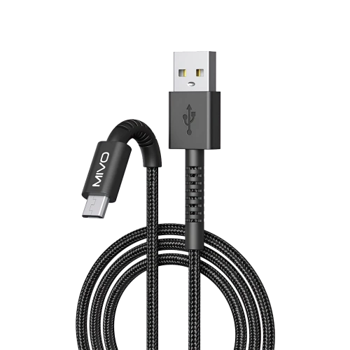 Дата-кабель microUSB Mivo MX-47M 1м чёрный 