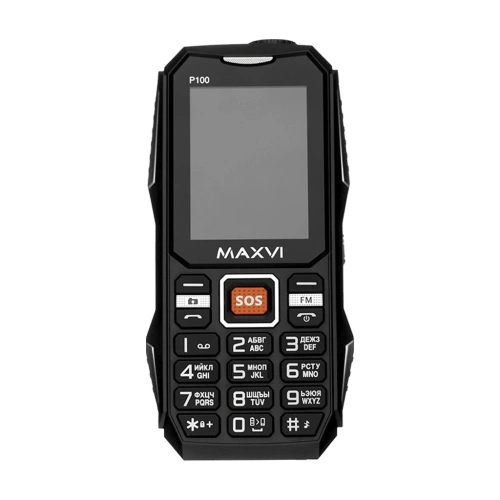 Maxvi P100 2 Sim Black 