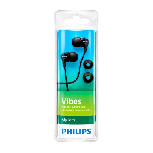Наушники проводные без микрофона Philips Vibes MyJam черные 