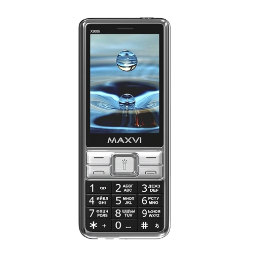 Maxvi X900i 2 Sim Black 