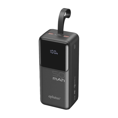 Портативное ЗУ QС3.0+PD 50 000 мАч Eplutus EB-500Q черный 