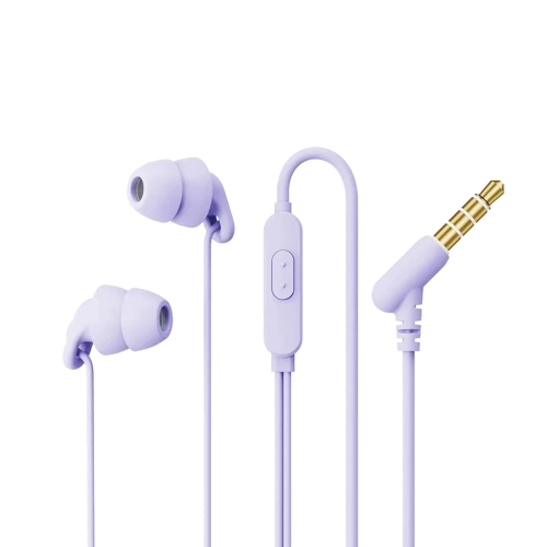 Наушники проводные 3,5мм Remax RM-518 фиолетовые 