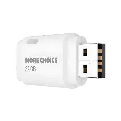 Флеш-накопитель USB 32GB More Choice MF32 белый 