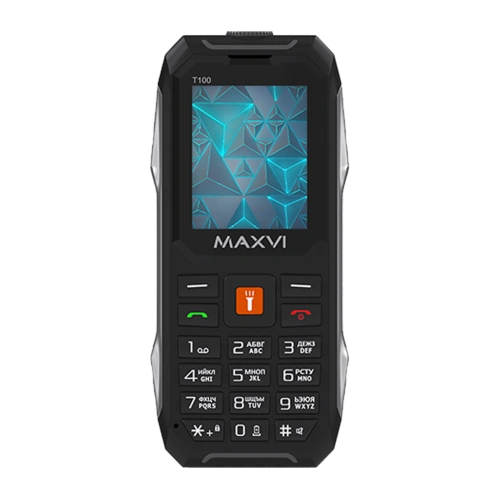 Maxvi T100 2 Sim Black 