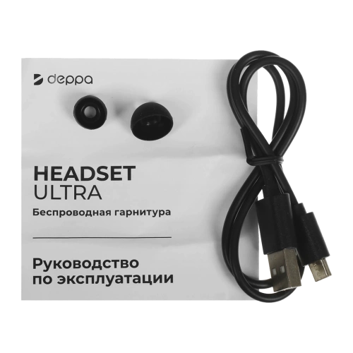 Bluetooth гарнитура моно Deppa Headset Ultra 