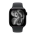 Apple Watch Series 11 42mm Jet Black/Black Sport Band M/L 