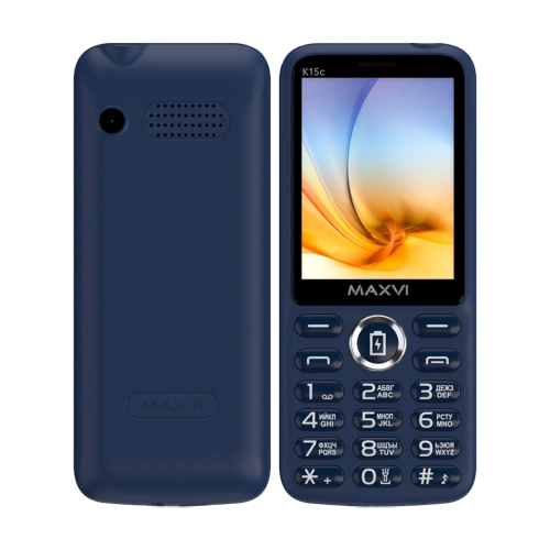 Maxvi K15c 2 Sim Blue 