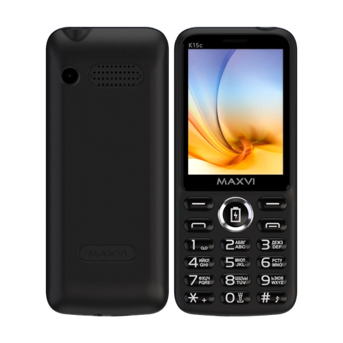 Maxvi K15c 2 Sim Black 
