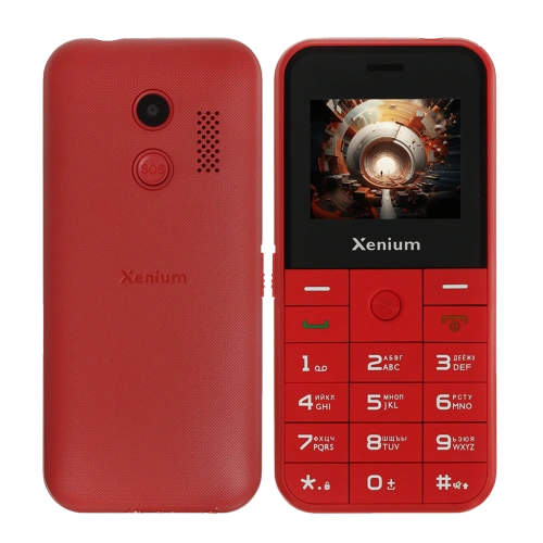 Xenium X718 2 Sim Red 