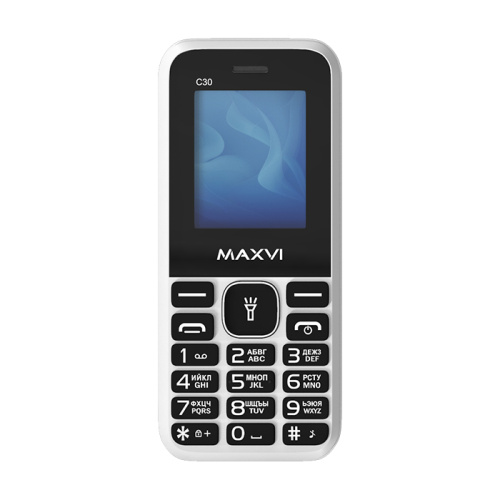 Maxvi C30 2 Sim White (Без СЗУ) 