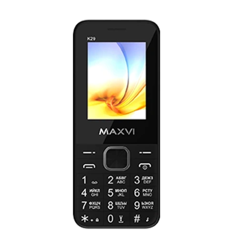 Maxvi K29 2 Sim Black 