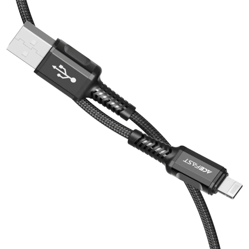 Дата-кабель Lightning ACEFAST C1-02 черный 
