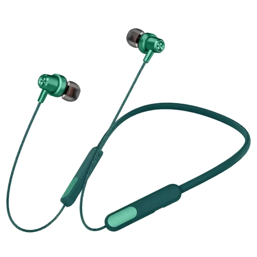 Беспроводные наушники PERO BE03 зеленые 