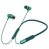 Беспроводные наушники PERO BE03 зеленые 