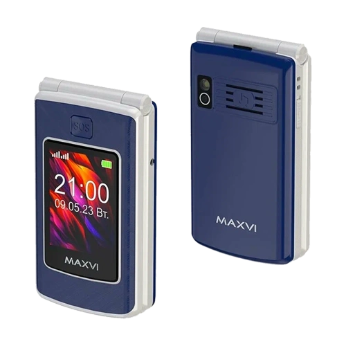 Maxvi E28 2 Sim Blue 