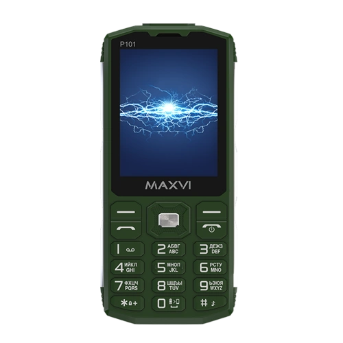 Maxvi P101 2 Sim Green 