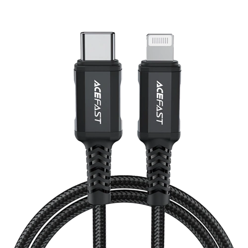 Дата-кабель Lightning-Type-C ACEFAST C4-01 1.8м черный 