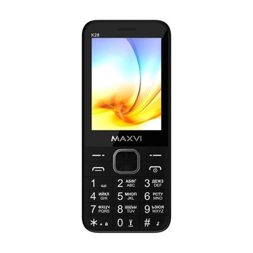 Maxvi K28 2 Sim Black 