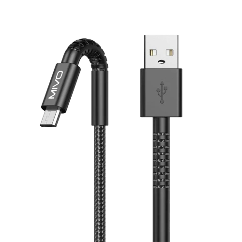 Дата-кабель microUSB Mivo MX-60M 2м черный 