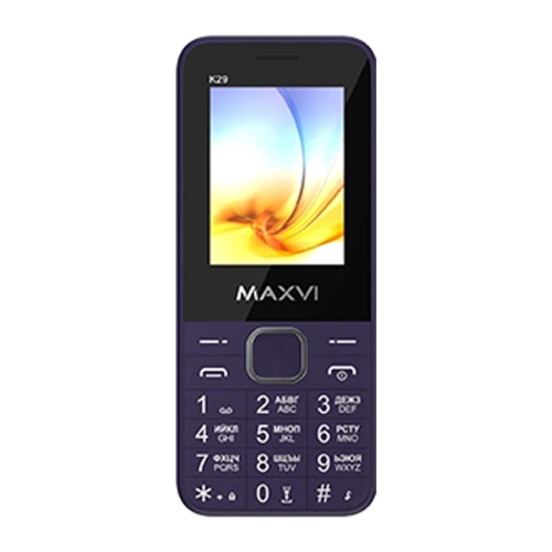 Maxvi K29 2 Sim Purple 