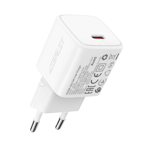 СЗУ с выходом Type-C 30W ACEFAST A118 белое 