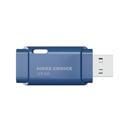 Флеш-накопитель USB 128GB More Choice MF128 синий 