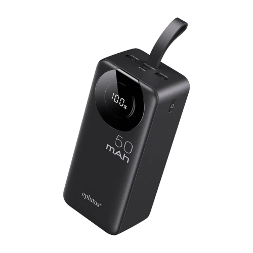 Портативное ЗУ QС3.0+PD 50 000 мАч Eplutus EB-501Q черный (уценка) 