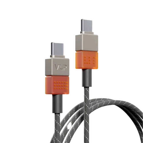 Дата-кабель VLP NEO USB-C - USB-C 100W 1.5м серый 