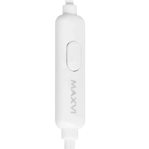 Наушники проводные 3.5мм Maxvi MHF-15 Easy белые 