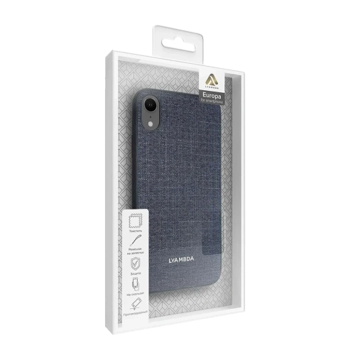 Накладка iPhone XR LYAMBDA EUROPA Dark Blue 