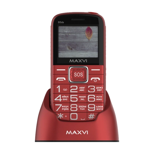 Maxvi B5ds 2 Sim Red+док-станция 