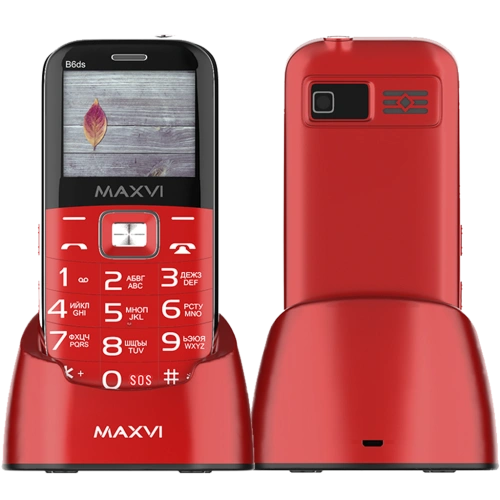 Maxvi B6ds 2 Sim Red+док-станция 