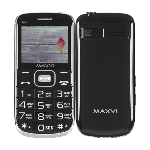 Maxvi B6ds Up 2 Sim Black 