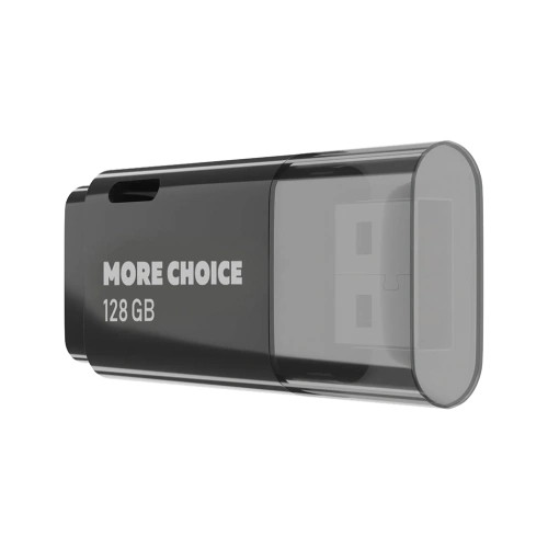 Флеш-накопитель USB 128GB More Choice MF128 черный 